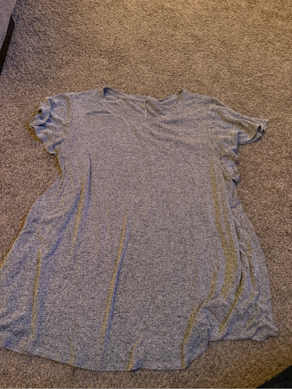 Lane Bryant Light Heather Gray Short Sleeve Tee